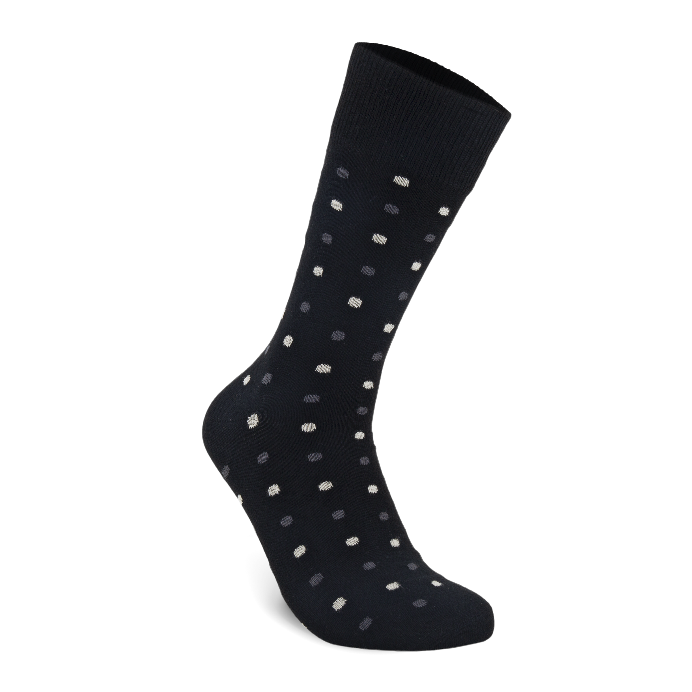 ECCO MEN'S CLASSIC DOTTED MID-CUT SOCK 908556700101