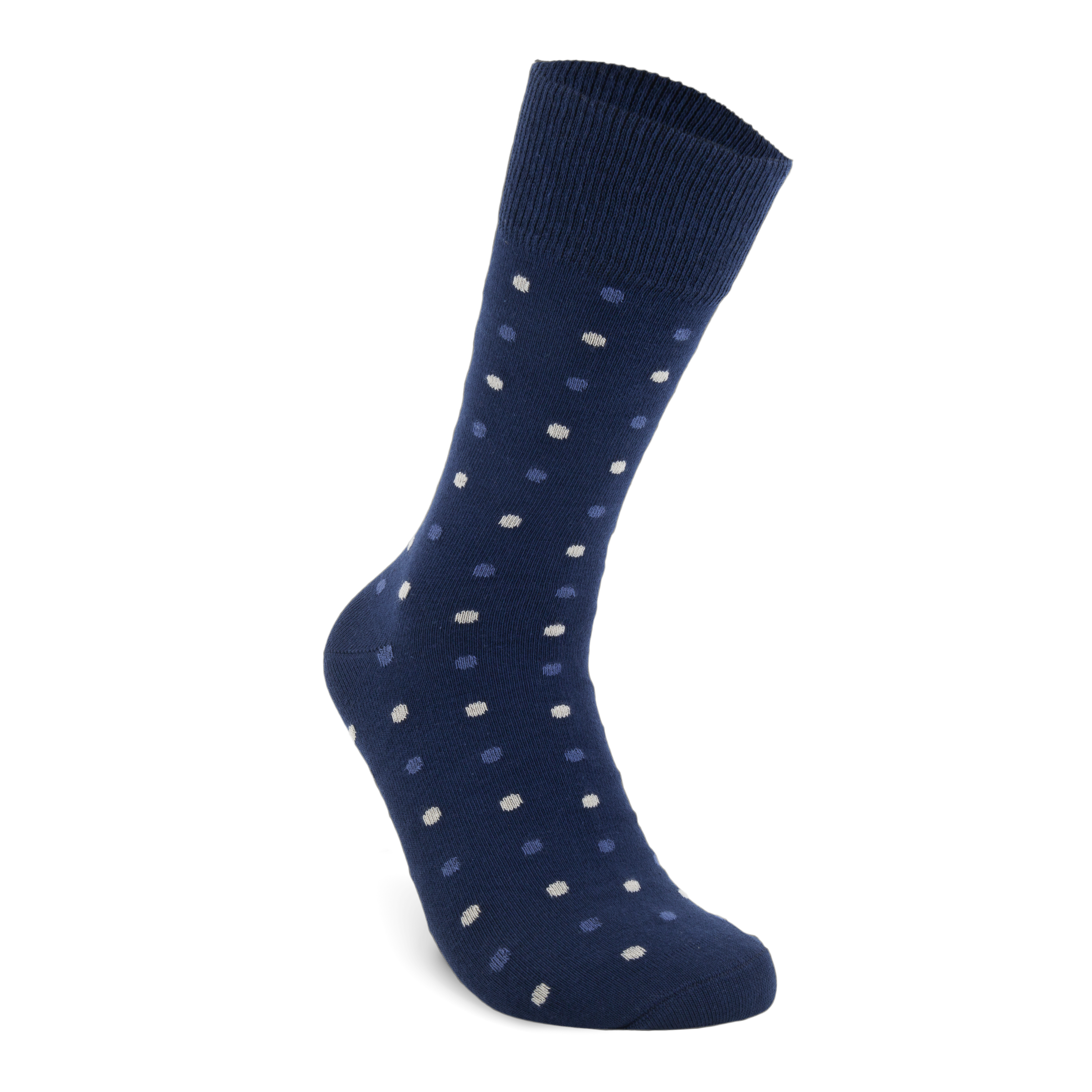 ECCO MEN'S CLASSIC DOTTED MID-CUT SOCK 908556791032